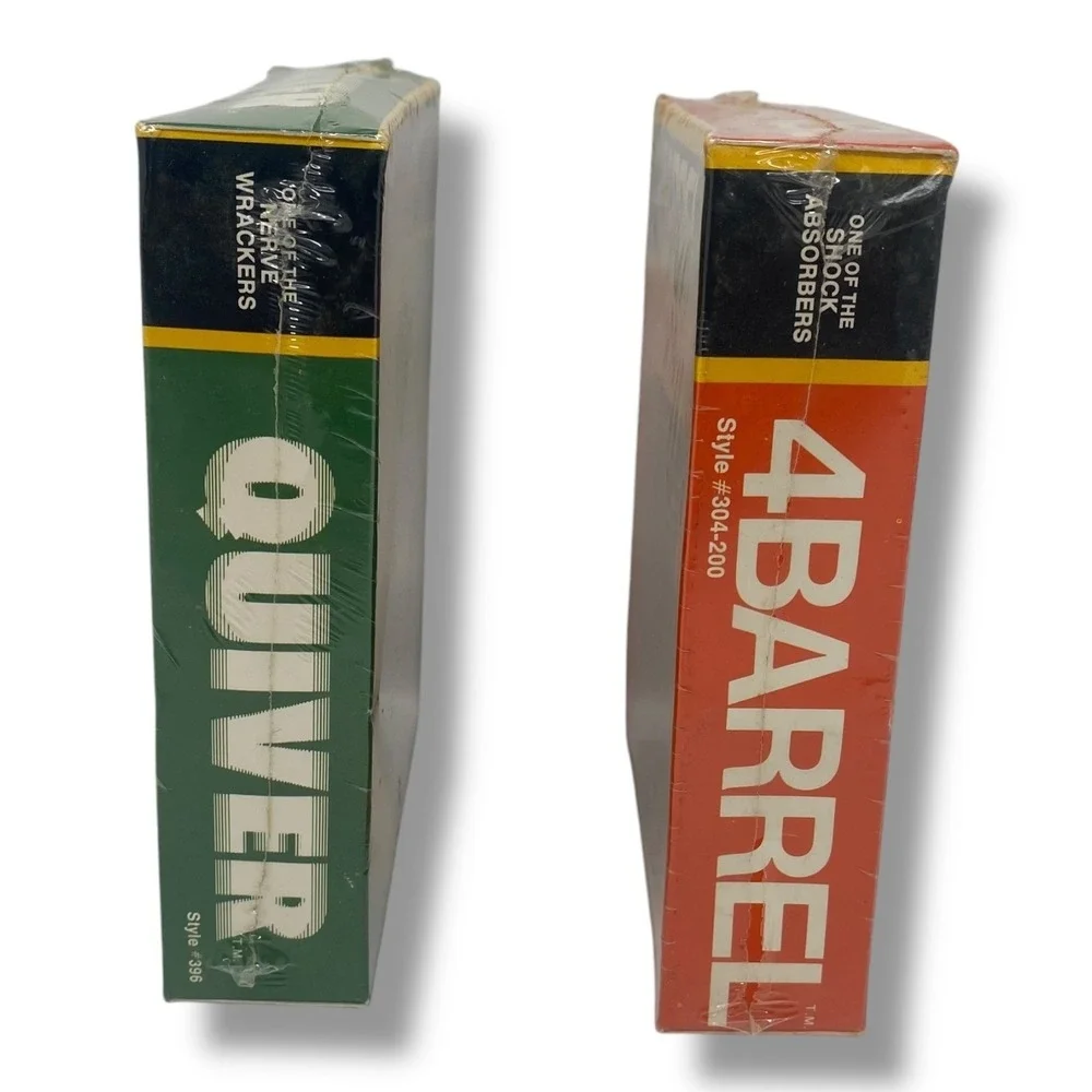 Vintage Quiver (1976) and 4Barrel (1977) Puzzle‎ Games Sealed NOS Paragon Reiss
